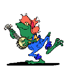 Billy Bob Joe the banjo playin frog